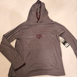 Texas A&M long sleeve hooded shirt Youth large